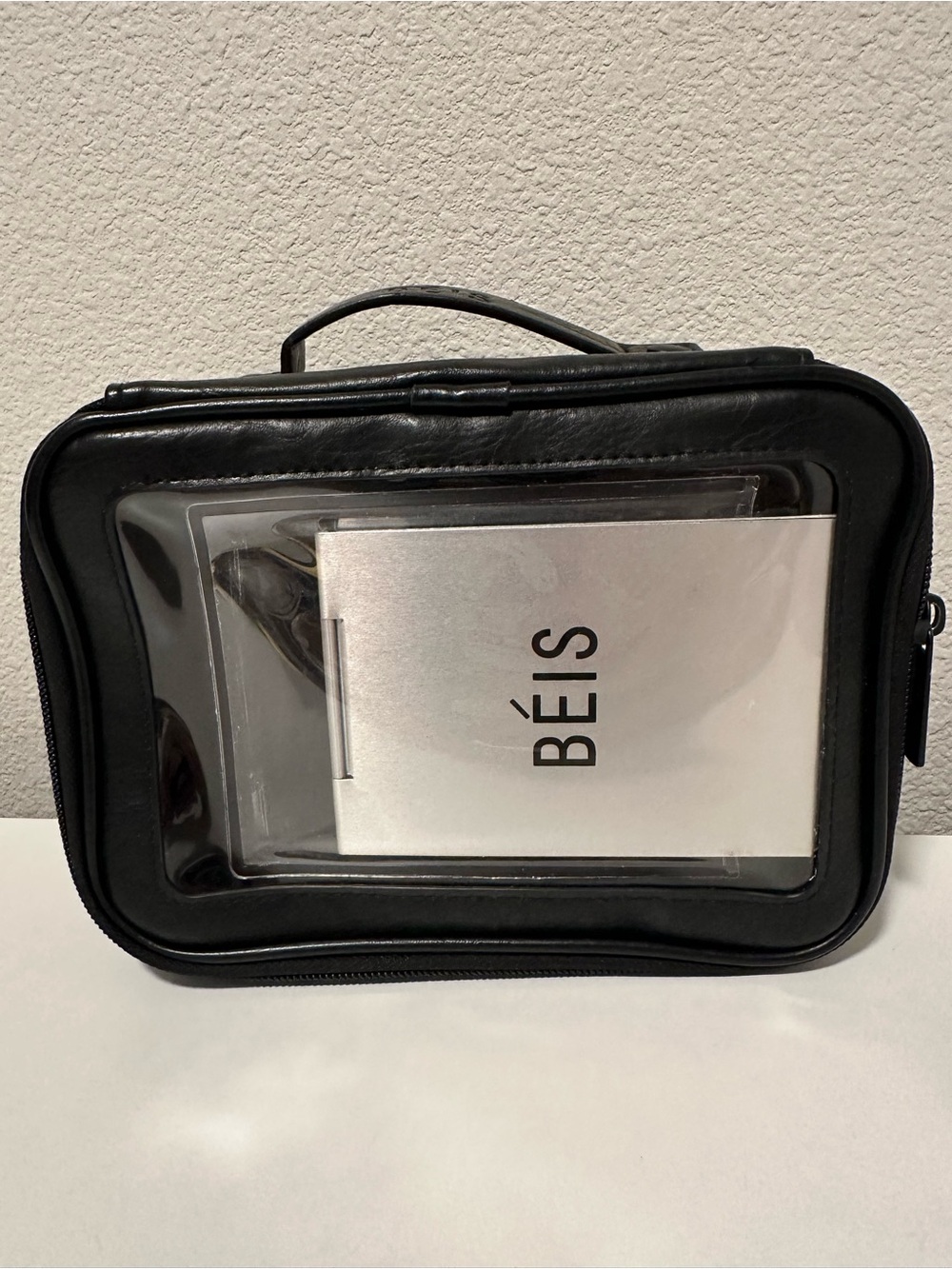 BEIS On The Go Essentials Cosmetic Case in Black - Picture 1 of 13